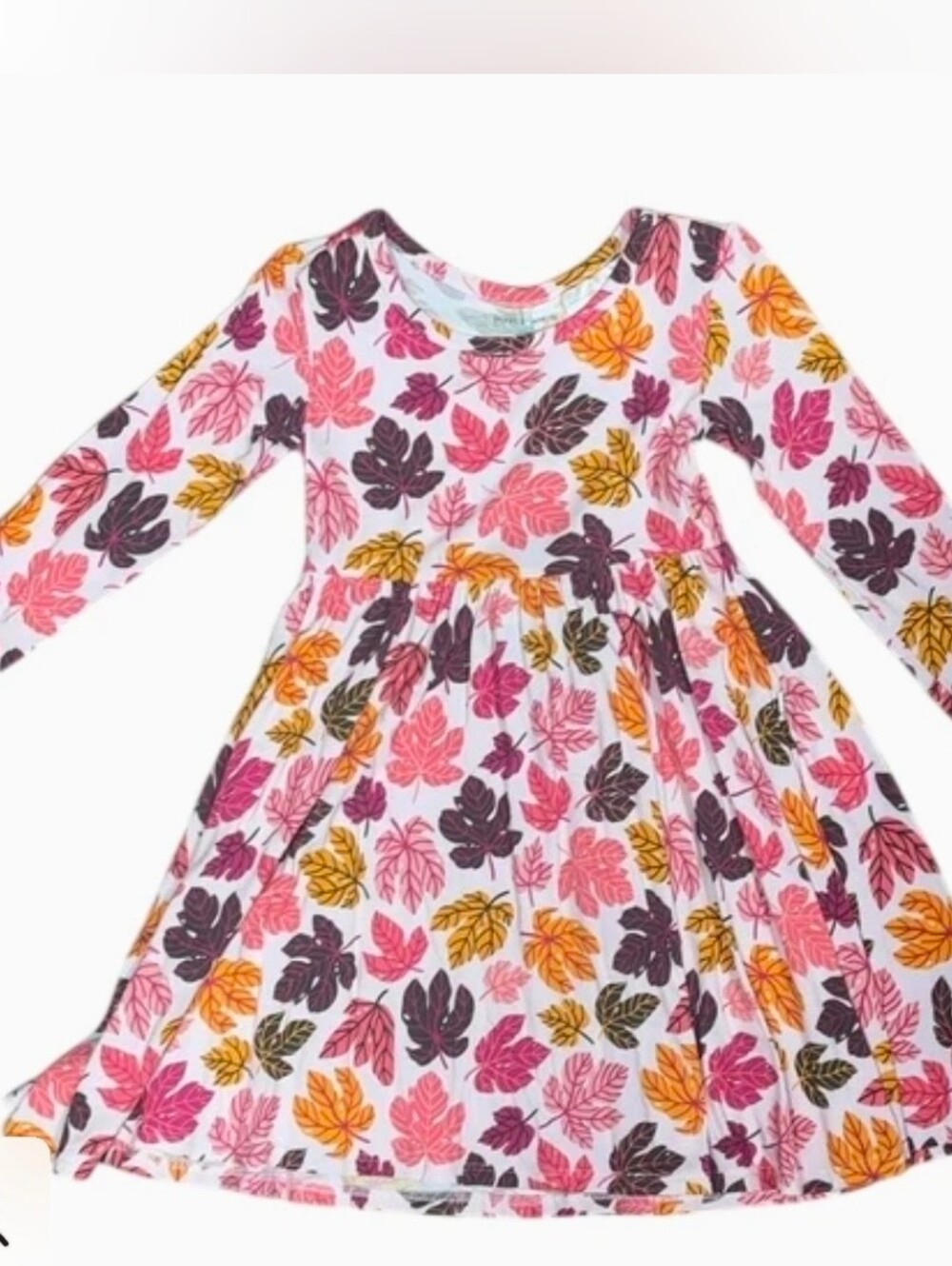 Posh Peanut Fall Leaves Twirl Dress Size 6 Girls